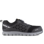 Reebok Sicherheitschuh IB1032 Excel Light Safety Uturn mit Sicherheitsklasse S1P in schwarz Ansicht von rechts