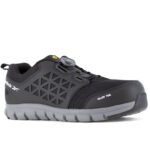Reebok Sicherheitschuh IB1032 Excel Light Safety Uturn mit Sicherheitsklasse S1P in schwarz Ansicht von schräg rechts