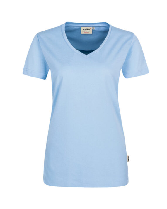 HAKRO Damen V-Shirt Mikralinar®