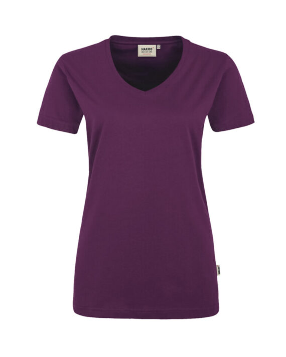 HAKRO Damen V-Shirt Mikralinar®