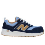 New Balance Sicherheitsschuh Elite Lite mit Sicherheitsklasse S1P in blau coffee Ansicht von rechts