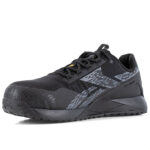 Reebok Sicherheitschuh IB3480 Nano X1 Adventure Safety mit Sicherheitsklasse S3S in schwarz Ansicht von schräg links