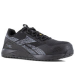 Reebok Sicherheitschuh IB3480 Nano X1 Adventure Safety mit Sicherheitsklasse S3S in schwarz Ansicht von schräg rechts