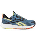 Reebok Sicherheitschuh IB3611 FE4 Adventure Safety mit Sicherheitsklasse S1PS in blau gelb Ansicht von rechts