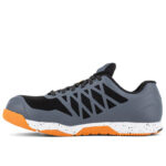 Reebok Sicherheitschuh IB4453 Speed TR Safety mit Sicherheitsklasse S1PS in grau orange Ansicht von links