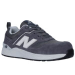 New Balance Sicherheitsschuh Elite Lite mit Sicherheitsklasse S1P in grau weiß Ansicht von schräg rechts