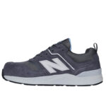 New Balance Sicherheitsschuh Elite Lite für Damen mit Sicherheitsklasse S1P in grau weiß Ansicht von links