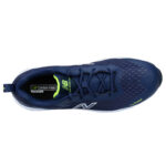 New Balance Sicherheitsschuh Logic mit Sicherheitsklasse S1P in marine gelb Ansicht von oben
